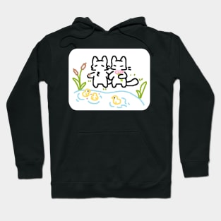 park kitties Hoodie